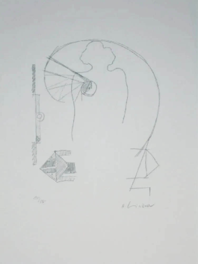 Litografía Lindner - Marylin was here 15