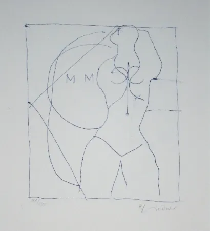 Litografía Lindner - Marylin was here 16