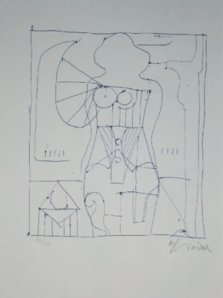 Litografía Lindner - Marylin was here 7