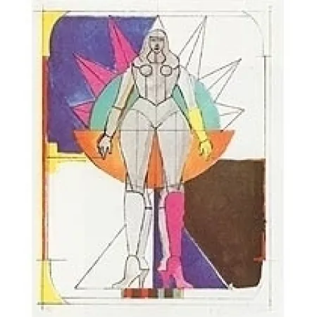 Litografía Lindner - Sans titre