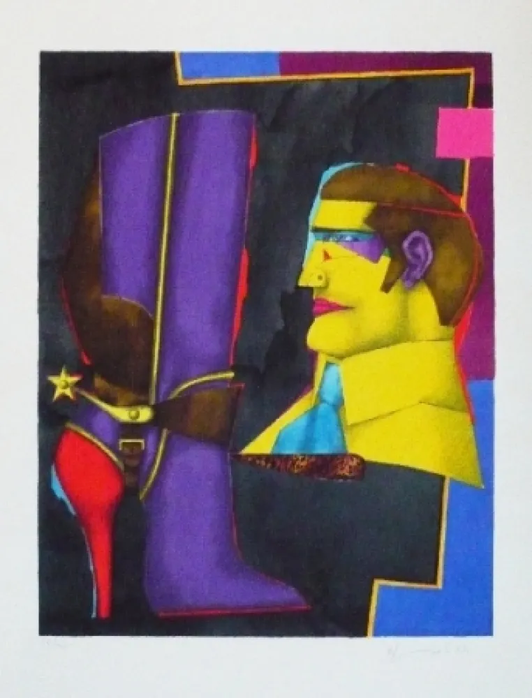 Litografía Lindner - Sans titre