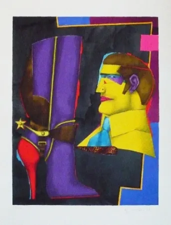 Litografía Lindner - Sans titre