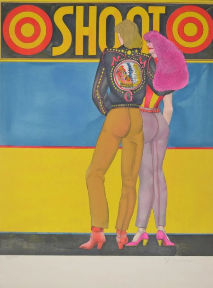 Litografía Lindner - Shoot