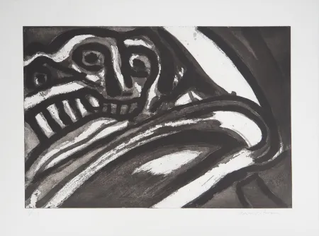 Aguatinta Lindstrom - Deux personnages