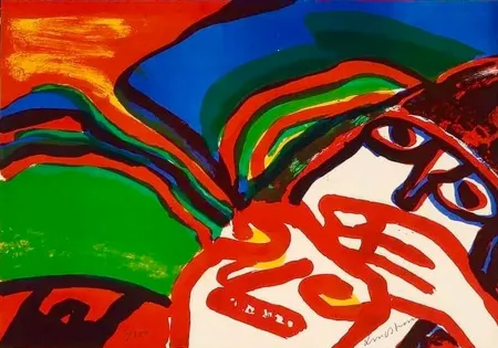 Litografía Lindstrom - Landscape of Lapeland
