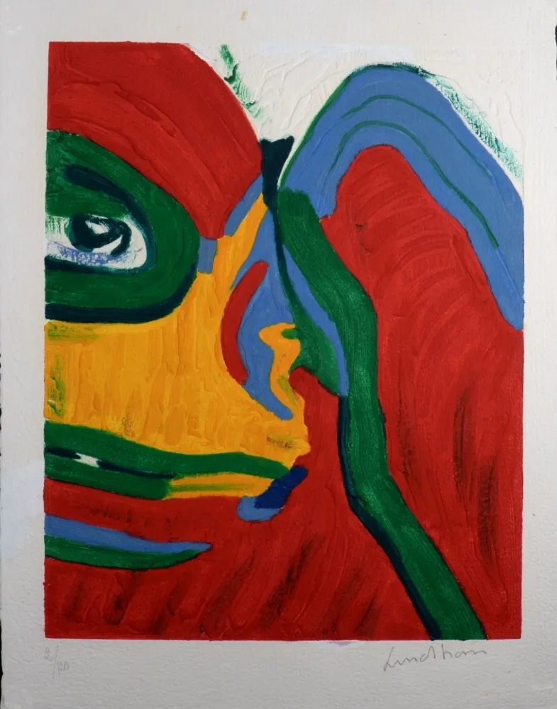 Grabado Lindstrom - Le Philosophe #2