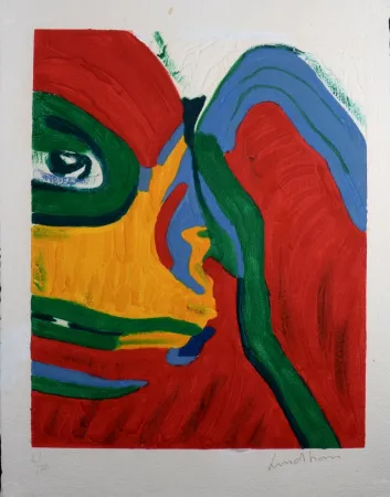 Grabado Lindstrom - Le Philosophe #2