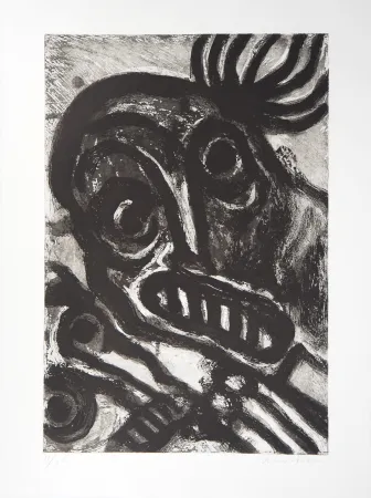 Aguatinta Lindstrom - Personnages étonnés