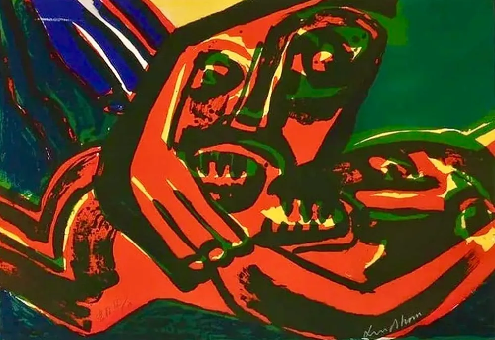 Litografía Lindstrom - Rare Artist's Proof — E.A. II/X