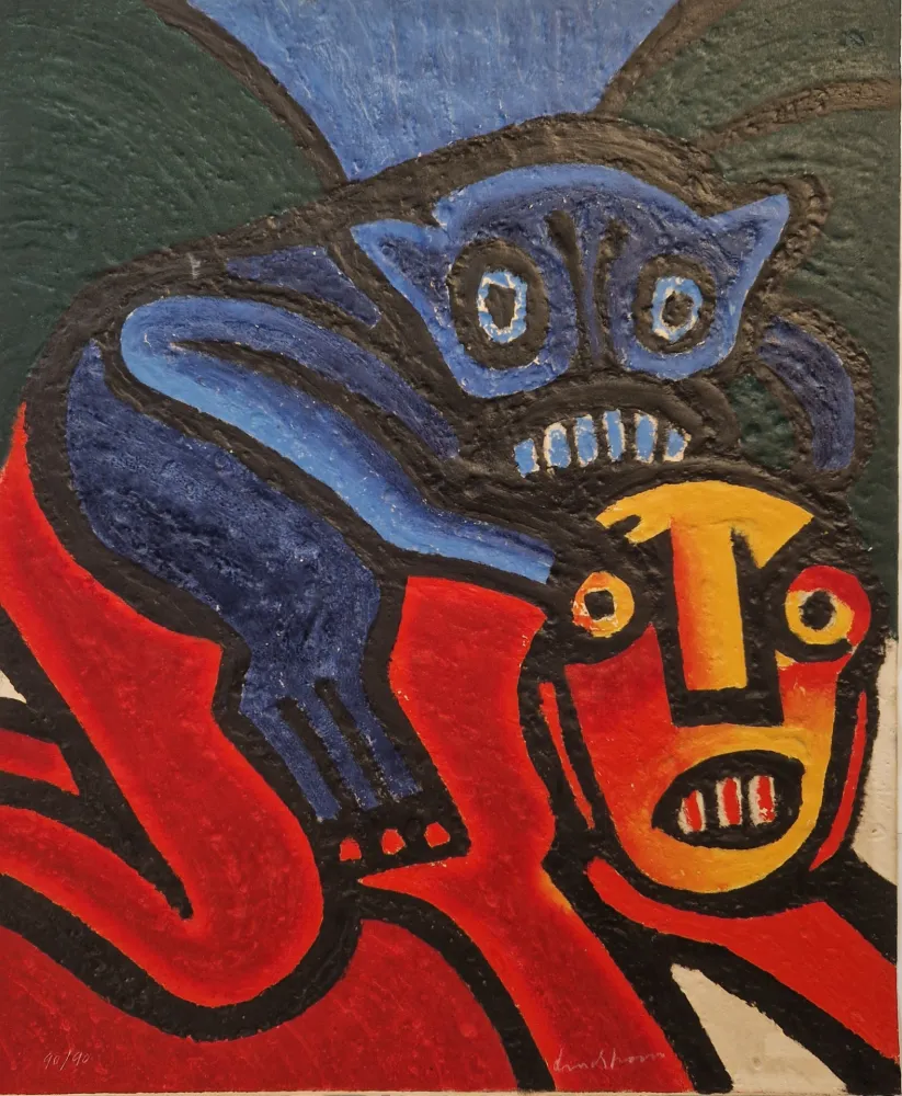 Aguatinta Lindstrom - Sans Titre