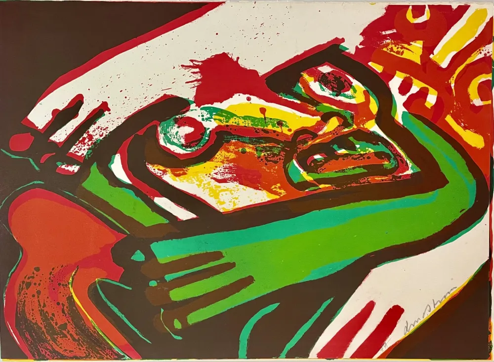 Litografía Lindstrom - Sans Titre