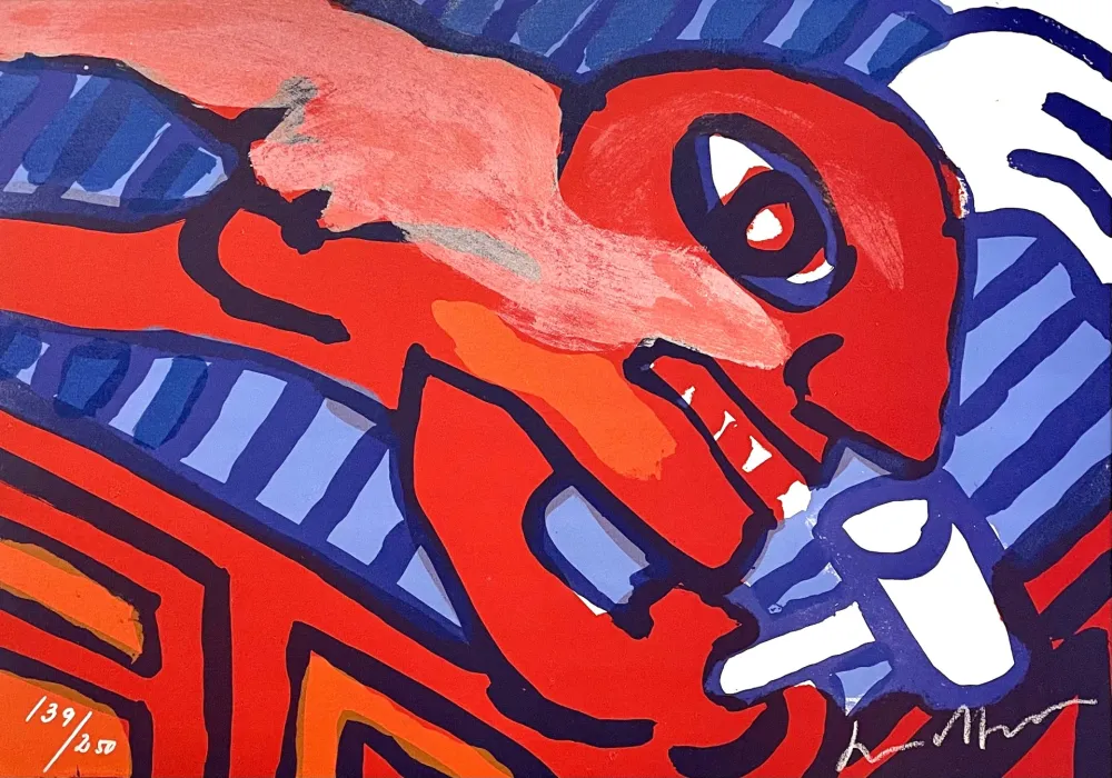 Litografía Lindstrom - Sans Titre