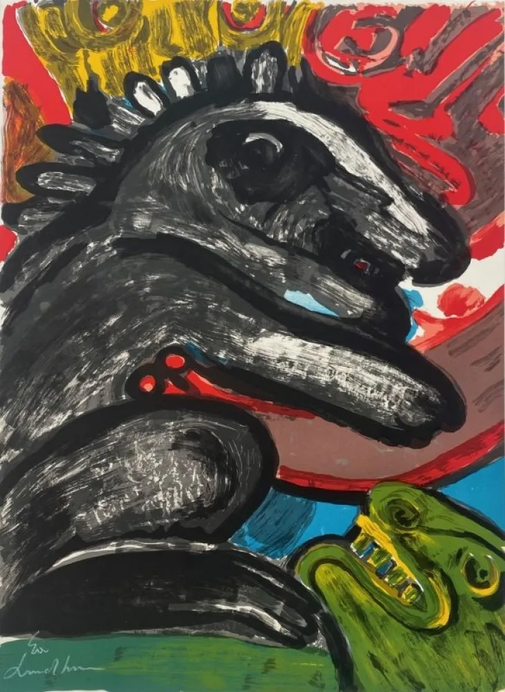 Litografía Lindstrom - Sans titre 