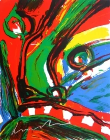 Litografía Lindstrom - Sans titre