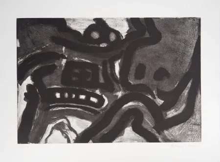 Grabado Lindstrom - Symboles abstraits