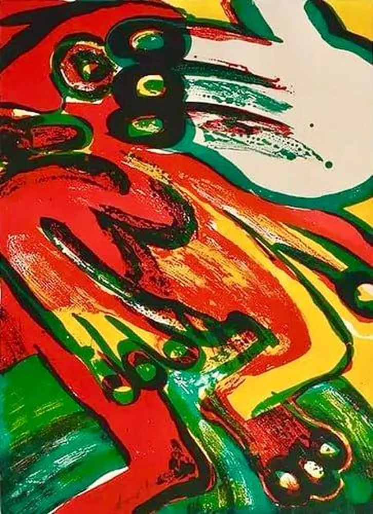 Litografía Lindstrom - The Breath of Air — E.A. II/X