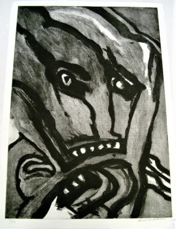 Aguafuerte Y Aguatinta Lindstrom - Untitled