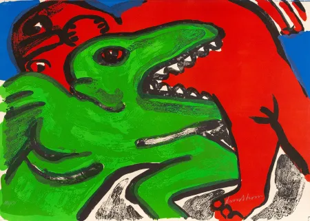 Litografía Lindstrom - Untitled  