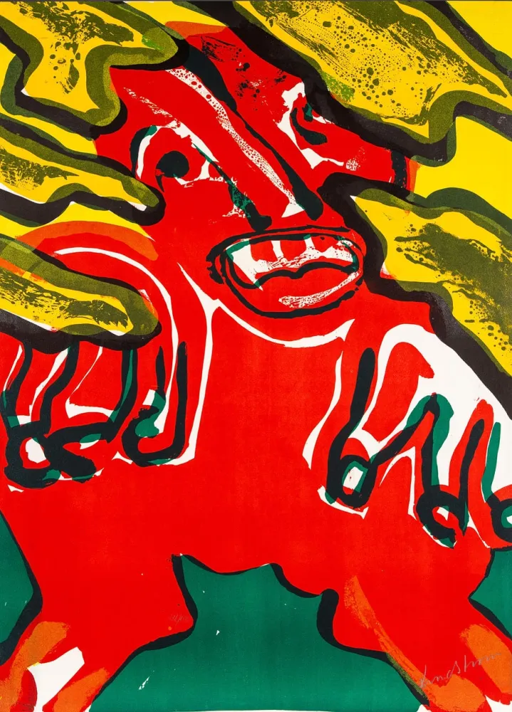 Litografía Lindstrom - Untitled