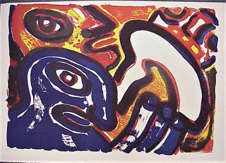 Litografía Lindstrom - Untitled