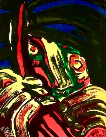 Litografía Lindstrom - Untitled - E.A. III/X