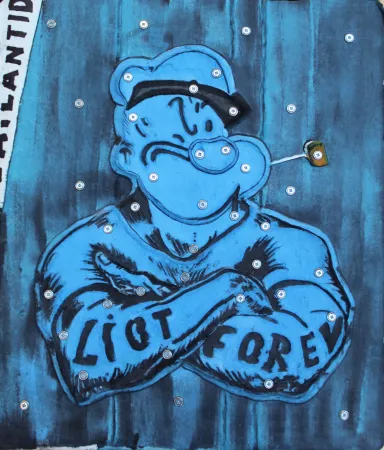 Grabado Liot - POPEYE (BLEU)
