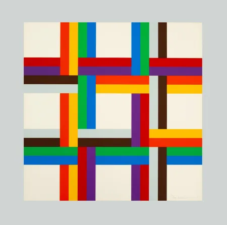 Serigrafía Loewensberg - Composition