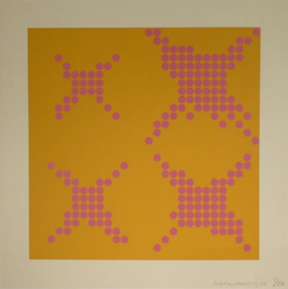 Serigrafía Loewensberg - Untitled