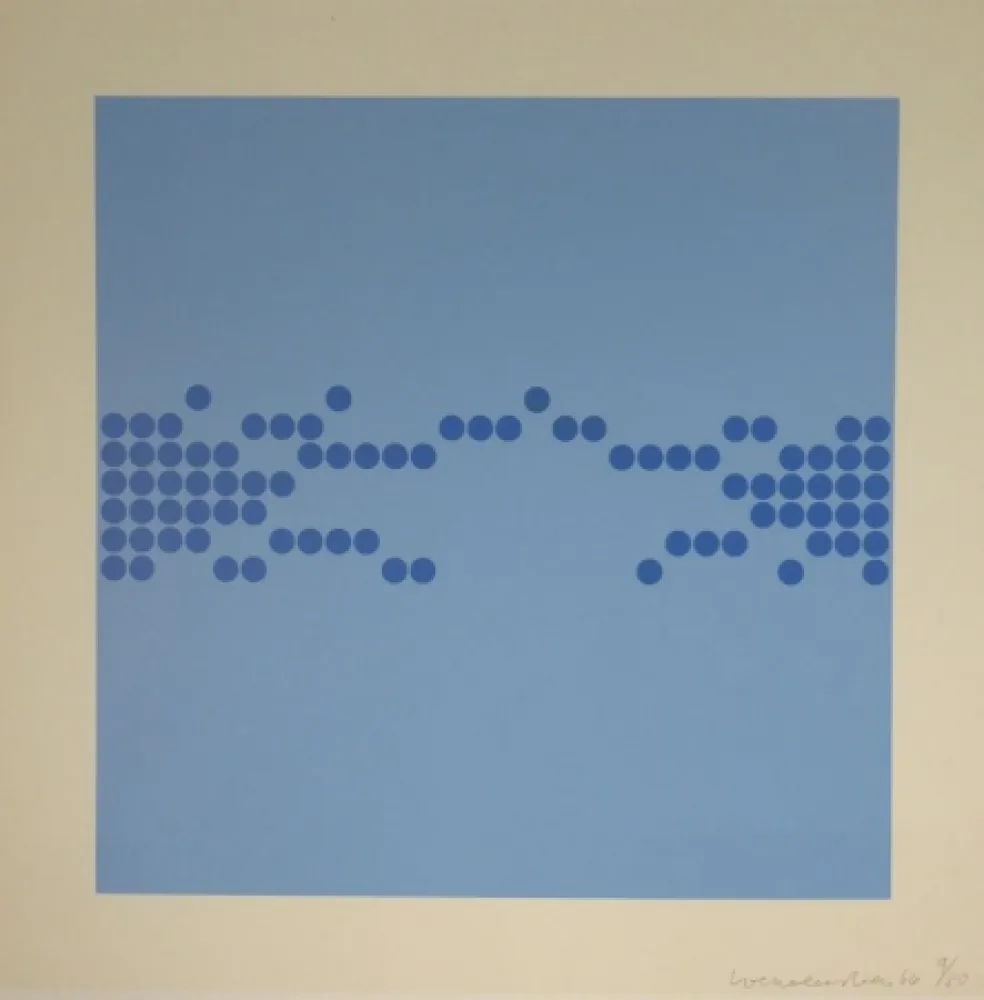 Serigrafía Loewensberg - Untitled