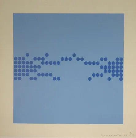 Serigrafía Loewensberg - Untitled