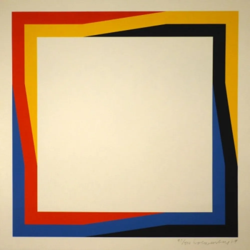 Serigrafía Loewensberg - Untitled