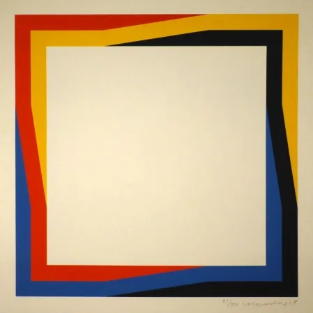 Serigrafía Loewensberg - Untitled