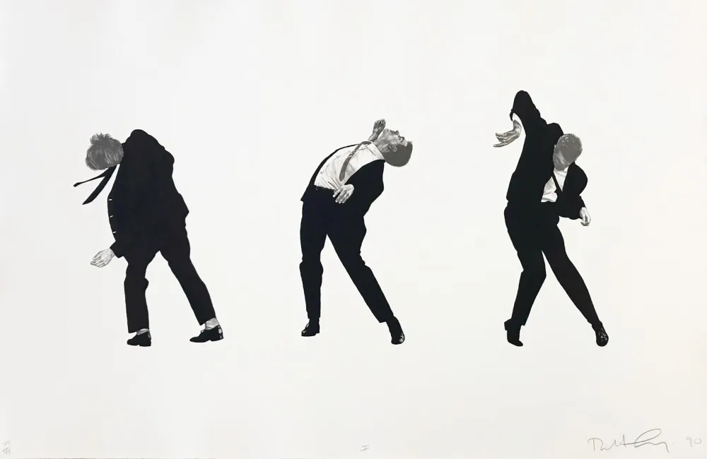 Litografía Longo - Men in the Cities, Tokyo, Seibu Department Stores, Ltd. I