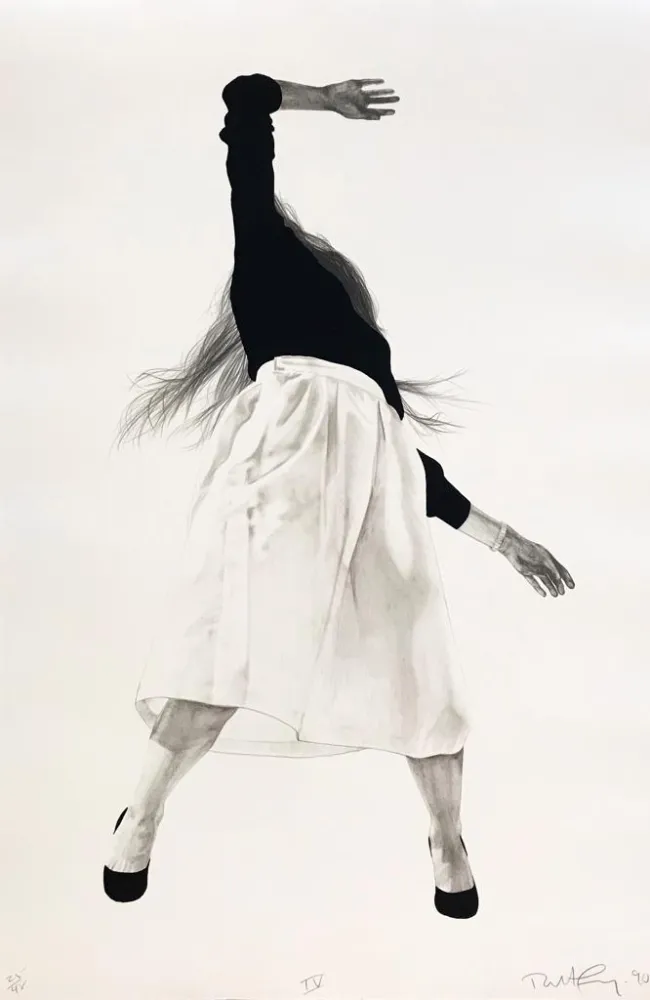 Litografía Longo - Men in the Cities, Tokyo, Seibu Department Stores, Ltd. IV