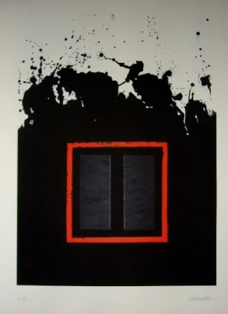 Litografía Lopez Osornio - La otra geometria 10