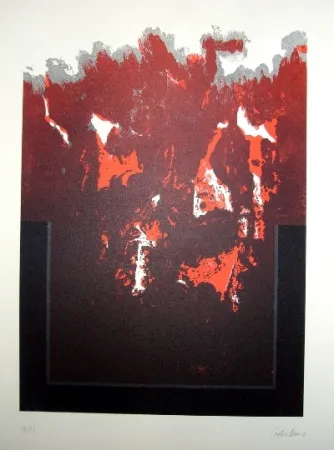 Litografía Lopez Osornio - La otra geometria 3