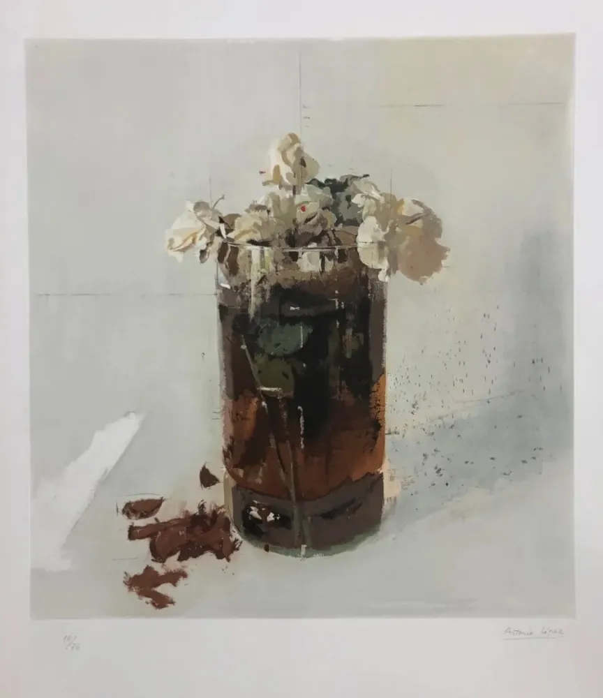 Aguafuerte Lopez - Rosas de Ávila II