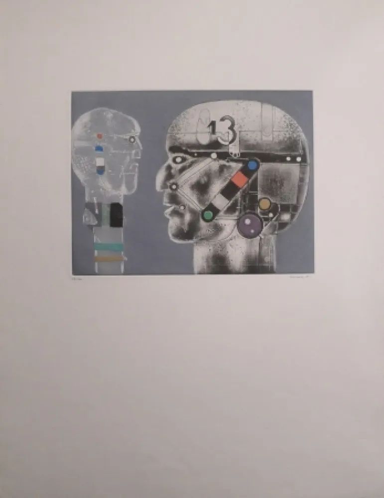 Grabado Lorenzo - Diálogo de Sordos