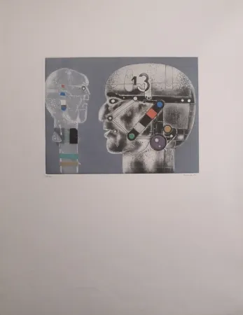 Grabado Lorenzo - Diálogo de Sordos