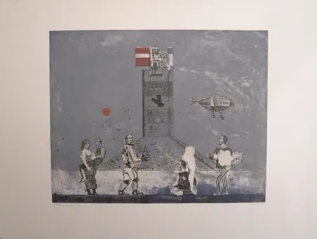 Grabado Lorenzo - Escultores