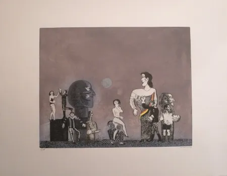 Grabado Lorenzo - La Generala