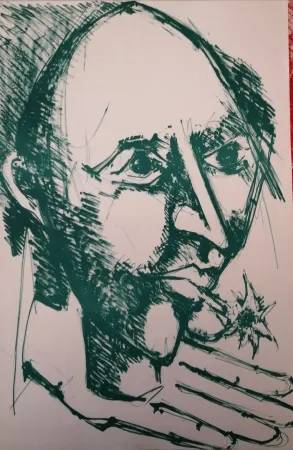 Litografía Lorjou - Bal des Fols chez MM. Wildenstein