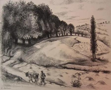 Grabado Lotiron - Dix estampes originales