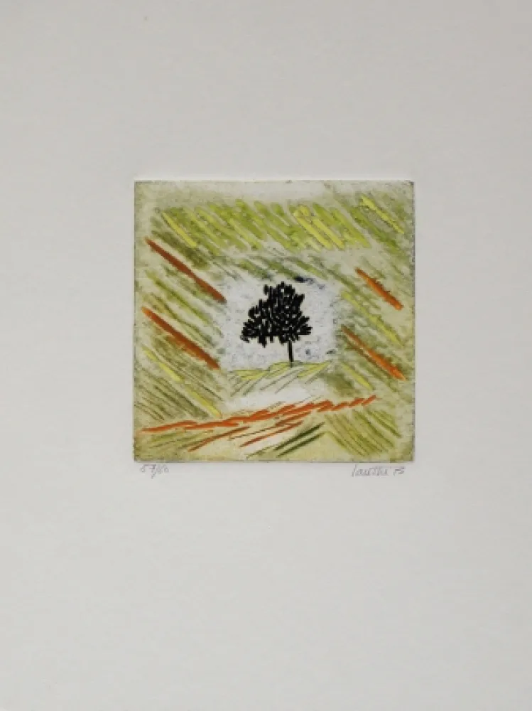 Grabado Louttre - Une petite brune