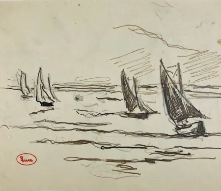 Sin Técnico Luce - La Régate. Vers 1900. 