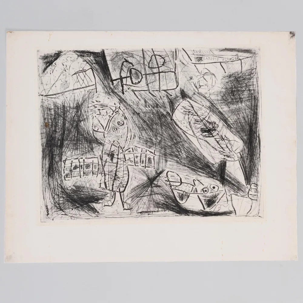 Aguafuerte Lucebert - Laatsle Vinder