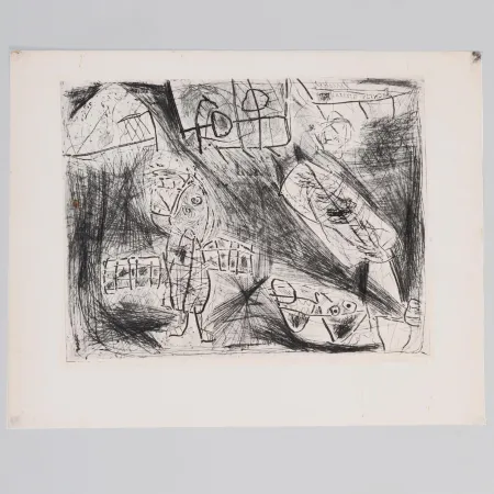 Aguafuerte Lucebert - Laatsle Vinder