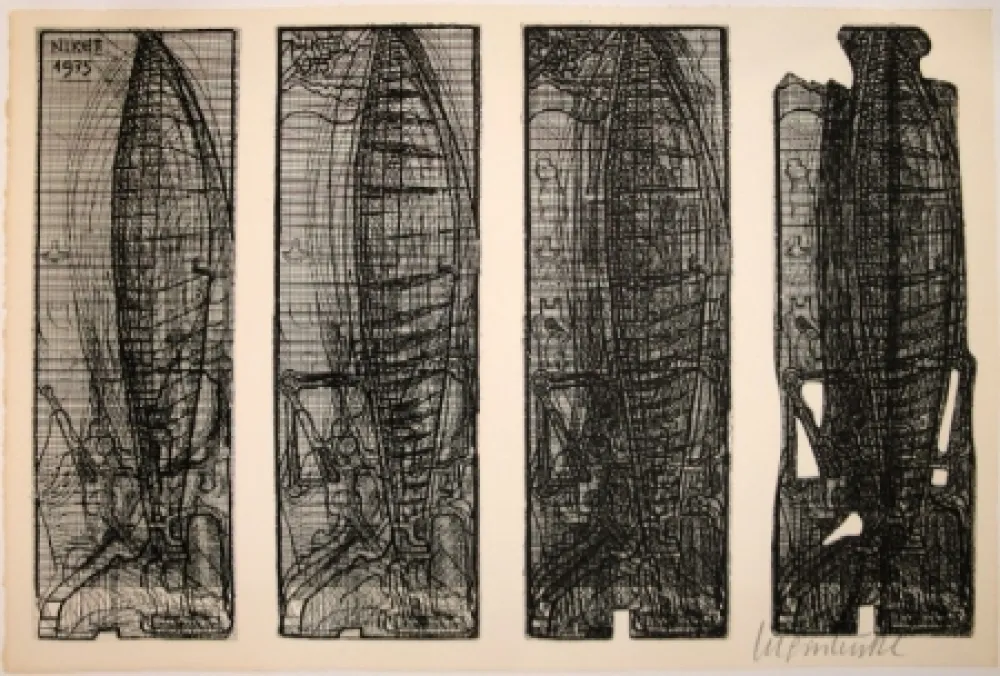 Aguafuerte Luginbühl - Nike II