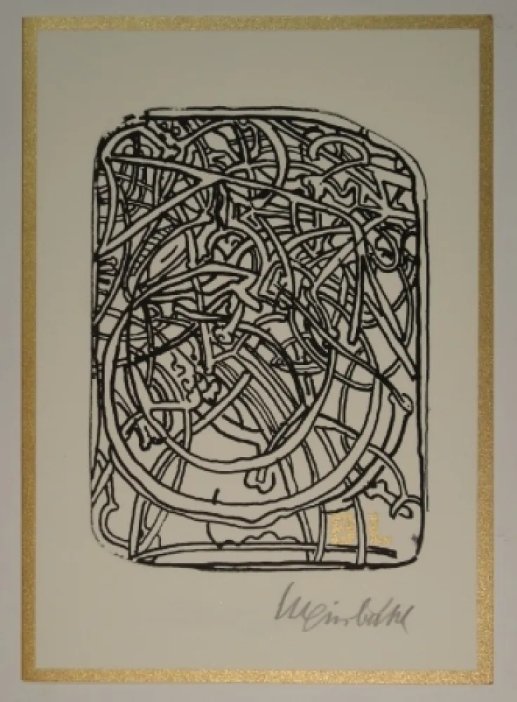 Litografía Luginbühl - Untitled