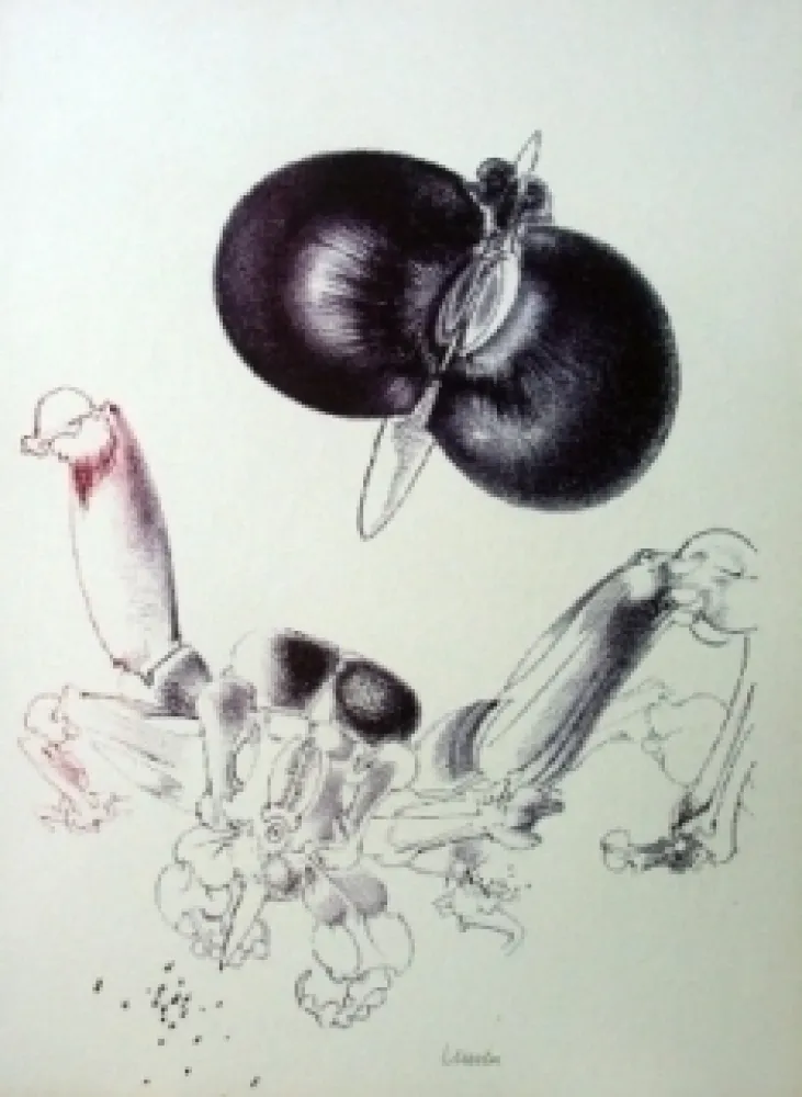 Litografía Lunven - Sans titre